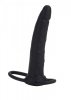 Silicone Dual Penetrator Black